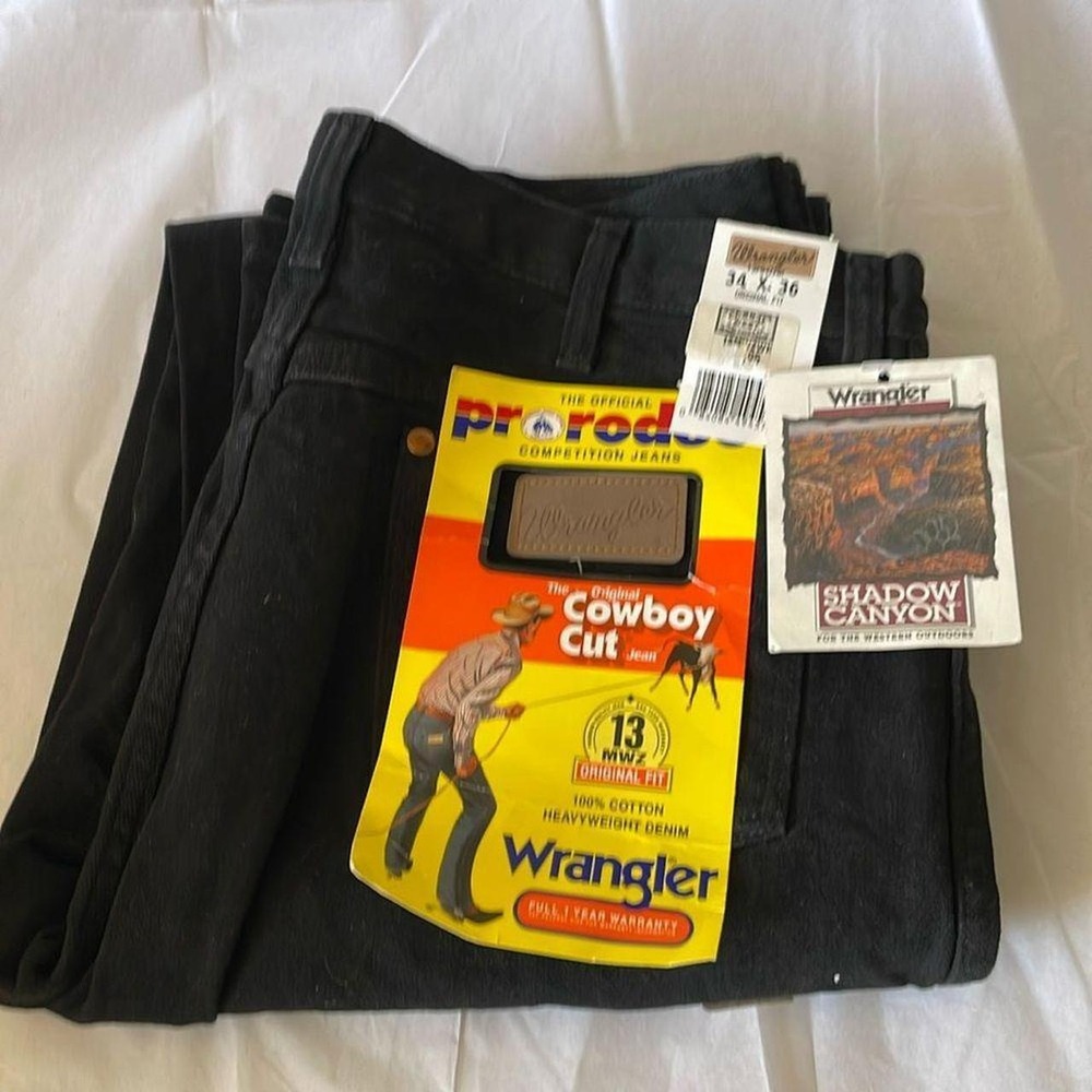 Wrangler jeans black